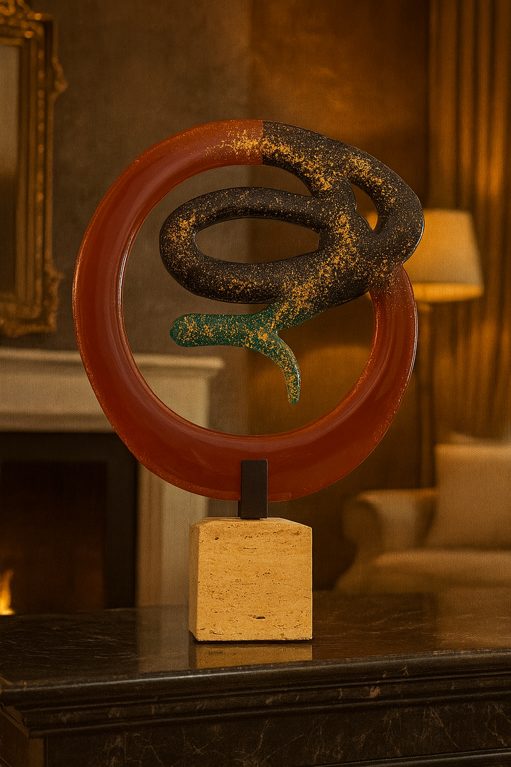 Valtea Spiral Duo Art Glass