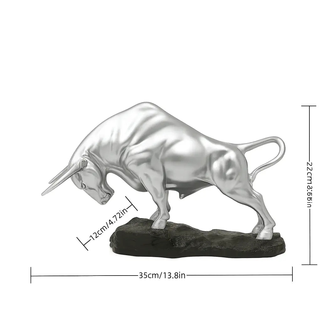 Boğa Heykeli – Gücü ve Zarafeti Simgesi |  (Ev & Ofis İçin Hediyelik Dekor) Valtea Home