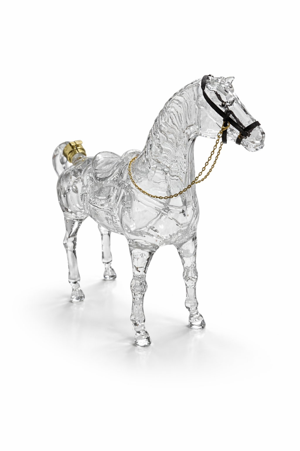 Horse-Shaped Glass Bottle – Luxury Design (1100 ml | 32 cm)