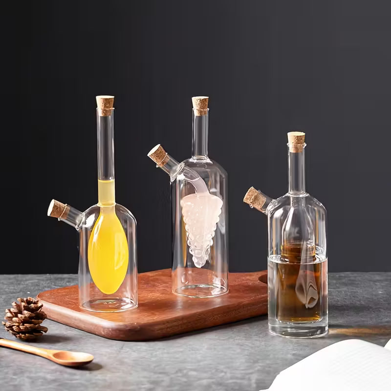 Sanatsal Cam Yağlık Dispenseri Valtea Home