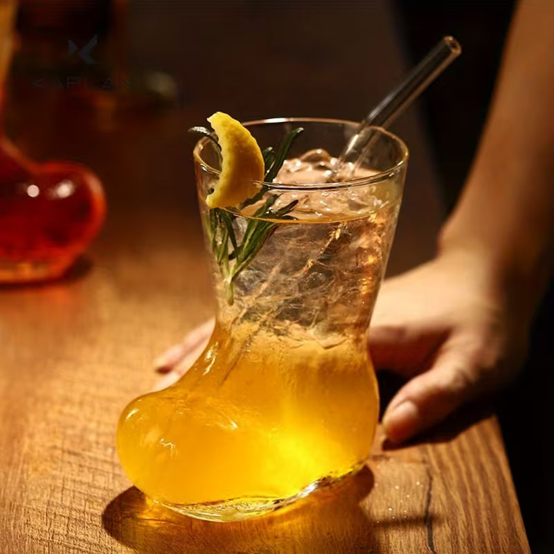 طقم من كوبين بتصميم على شكل قارب