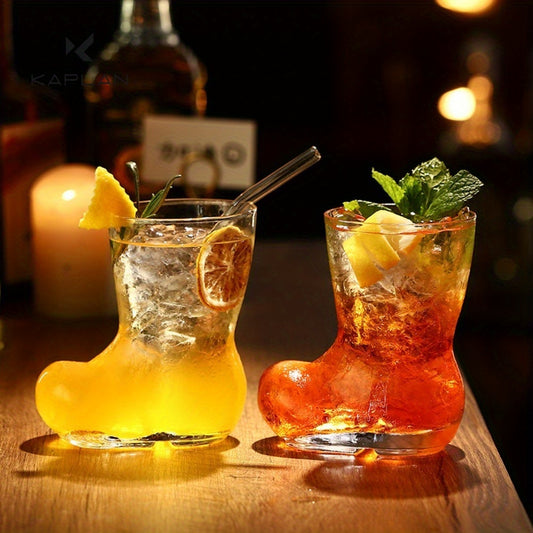 طقم من كوبين بتصميم على شكل قارب