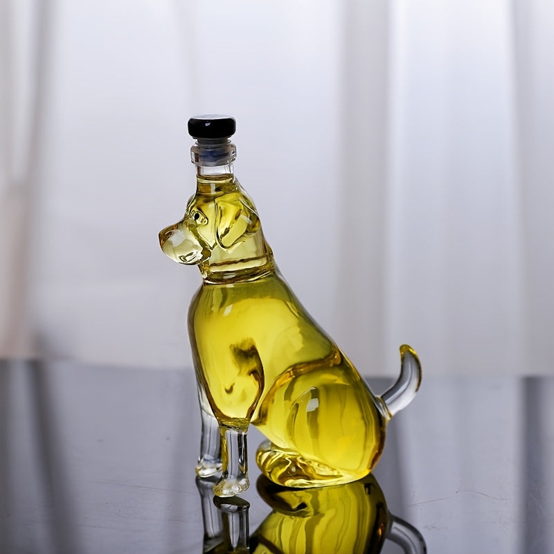 Valtea CanineArt Crystal Decanter – Köpek Figürlü El Yapımı Cam Şişe