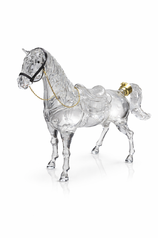 Horse-Shaped Glass Bottle – Luxury Design (1100 ml | 32 cm)