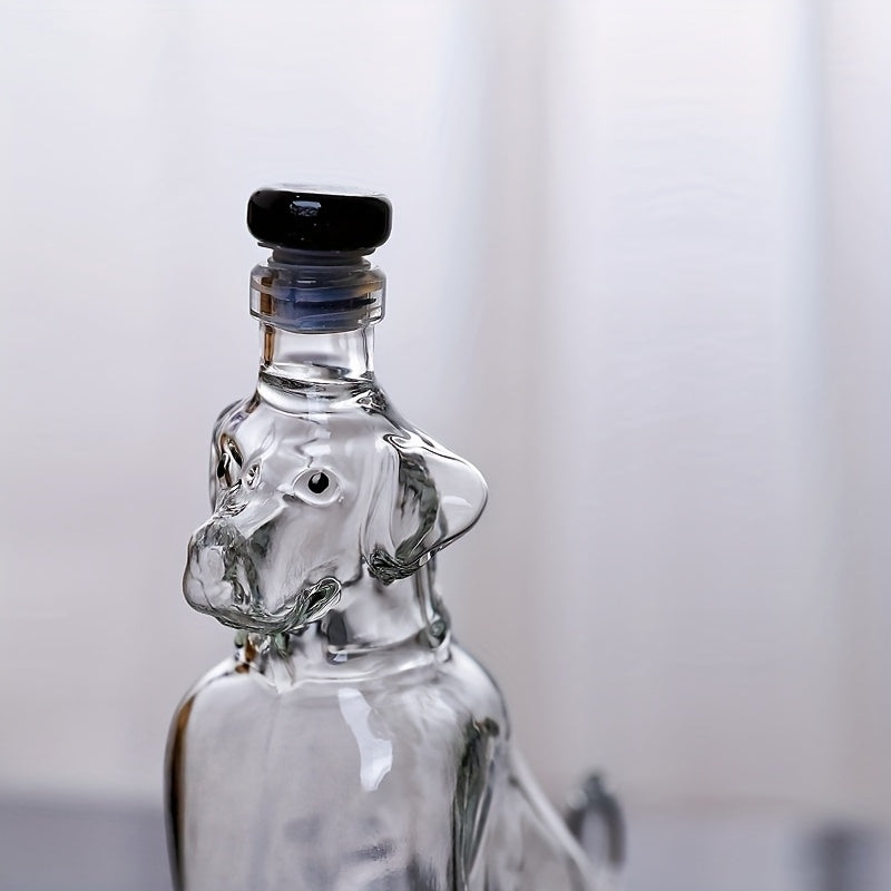 Valtea CanineArt Crystal Decanter – Köpek Figürlü El Yapımı Cam Şişe