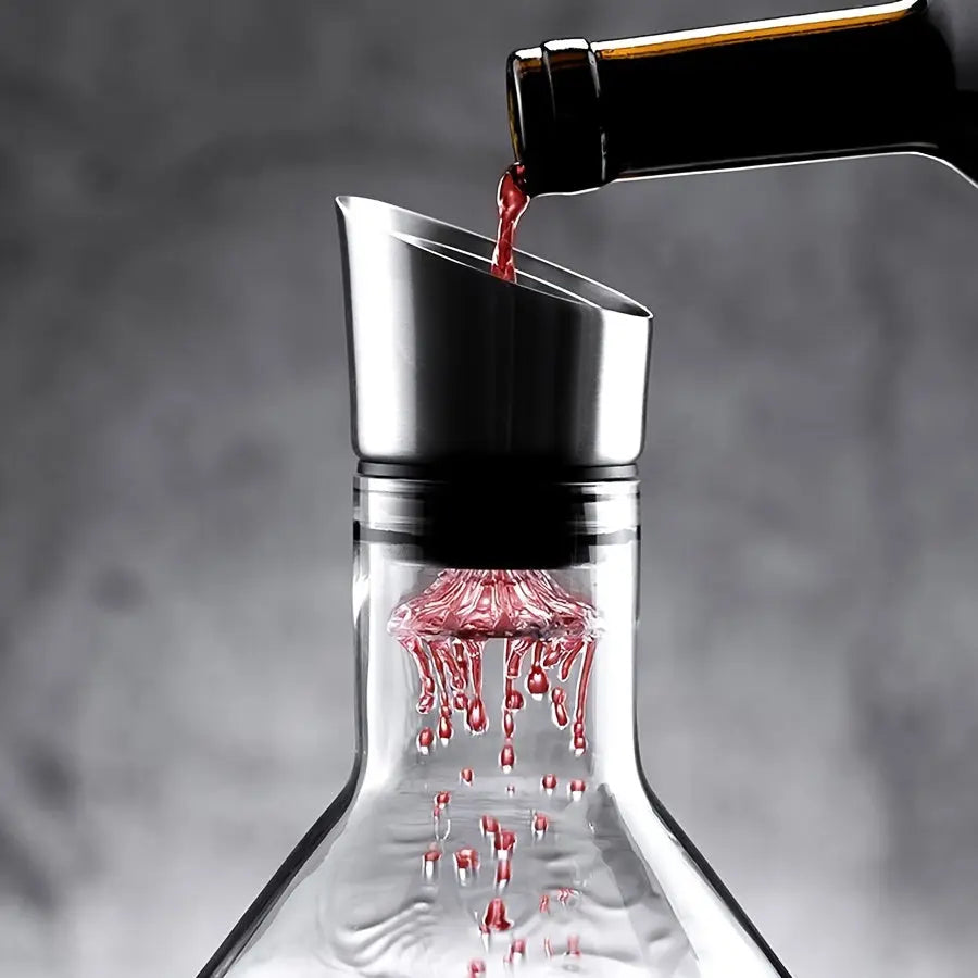 Volcano Crystal – Dağ Formlu Dekoratif Cam Sunum Şişesi Valtea Home