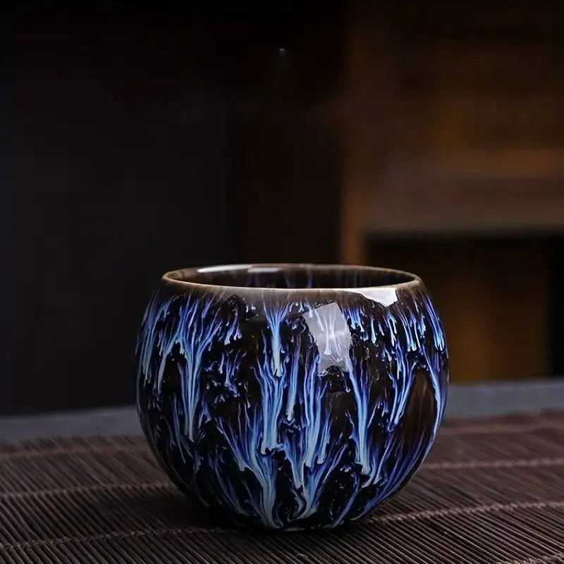 El Yapımı Seramik 5’li Hediye Çay Fincan Seti – Özel Kutulu - VALTEAEv & Ofis DekorasyonuEv & Ofis Dekorasyonu