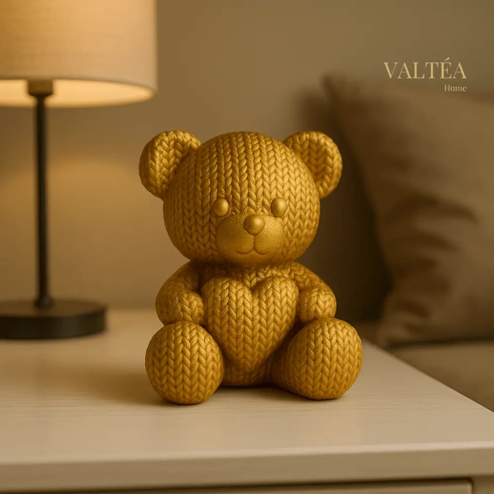 Kalpli Örgü Ayıcık – Dekoratif Figür - VALTEAproduct_type