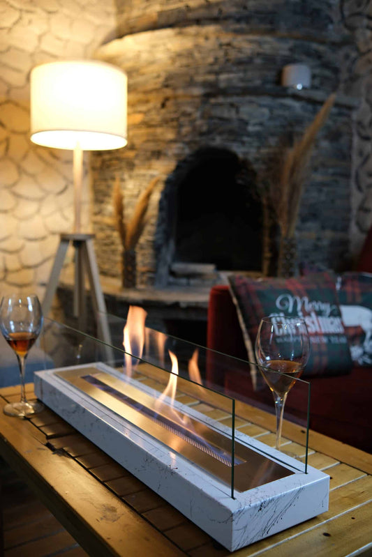 Valtea MarbleFlame Grande Masaüstü Bioethanol Şömine ValteaHome