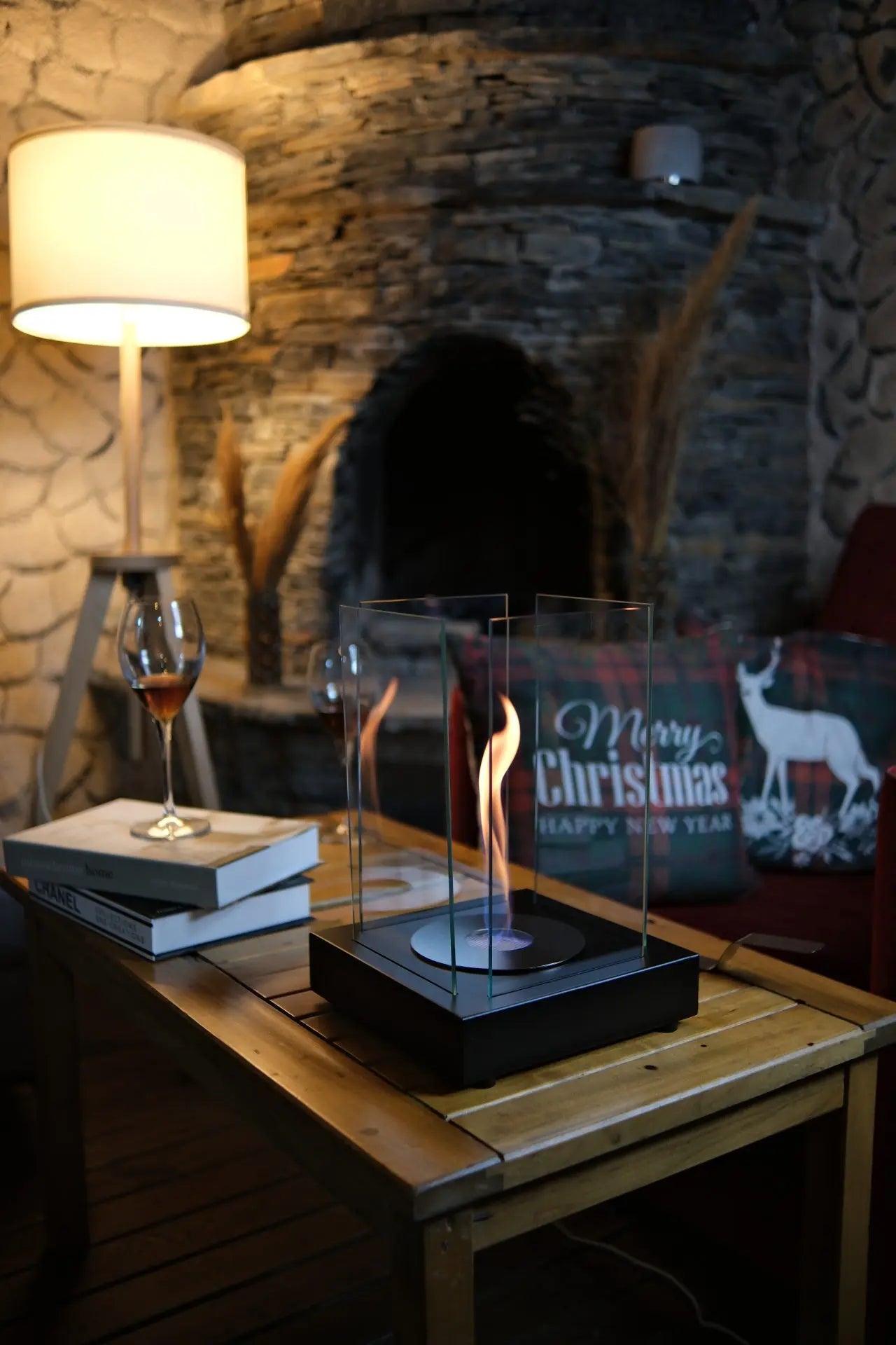 Valtea SquareFlame Compact Kare Bioethanol Şömine ValteaHome