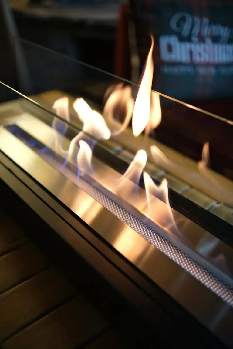 Valtea SteelFlame Grand Dikdörtgen Metal Şömine ValteaHome