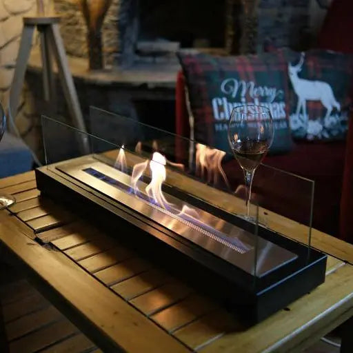 Valtea SteelFlame Grand Dikdörtgen Metal Şömine ValteaHome