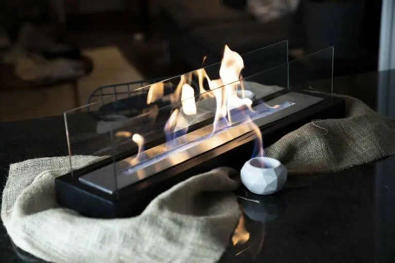 Valtea SteelFlame Grand Dikdörtgen Metal Şömine ValteaHome