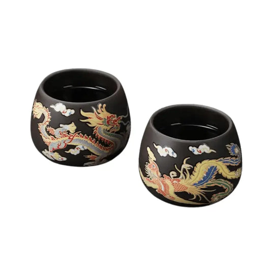 Renk Değiştiren Ejderha & Anka Kuşu Yixing Çay Bardağı (Tek) - VALTEAproduct_type