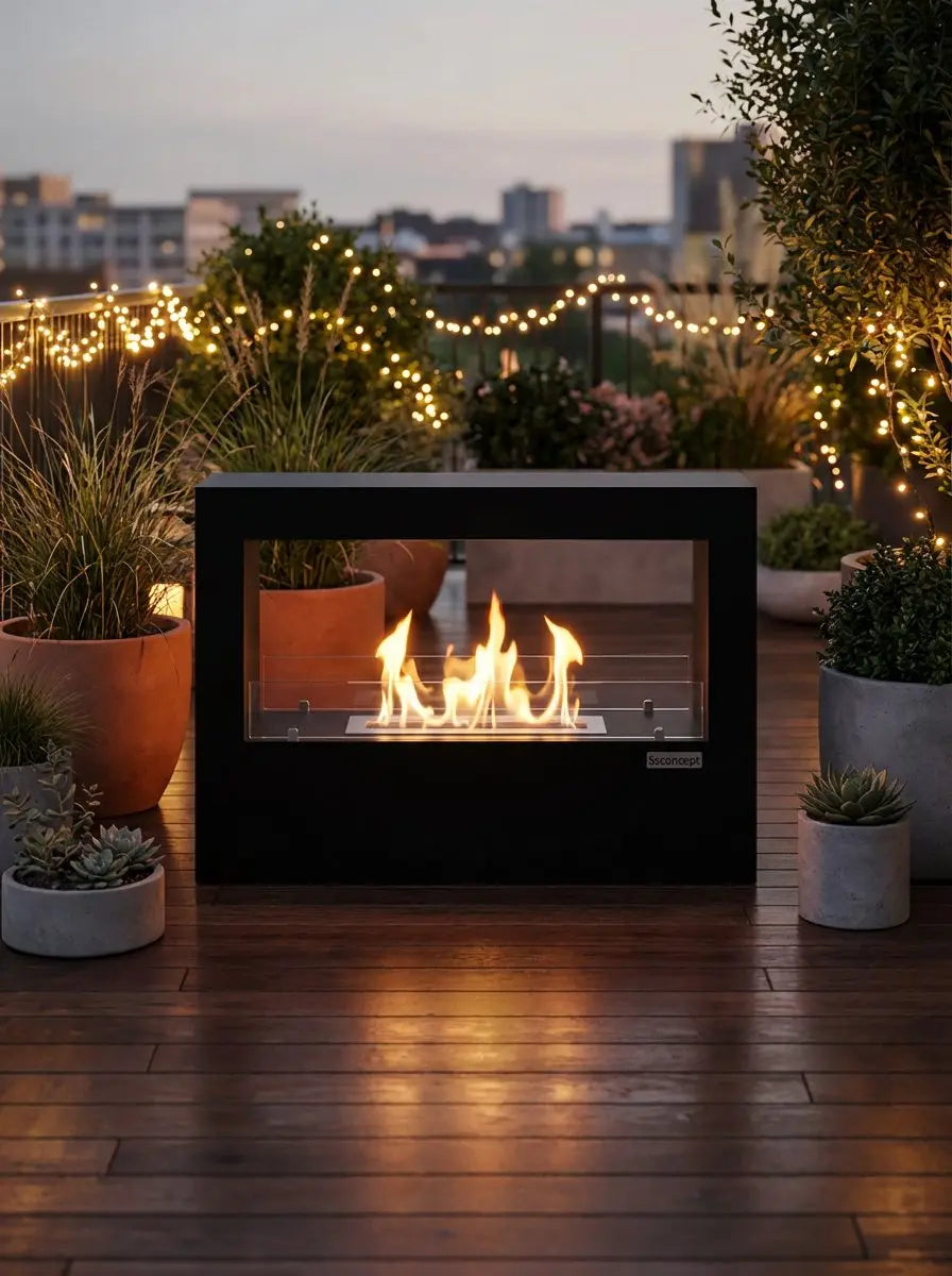 Valtea VistaFire Portable Taşınabilir Bioethanol Şömine ValteaHome