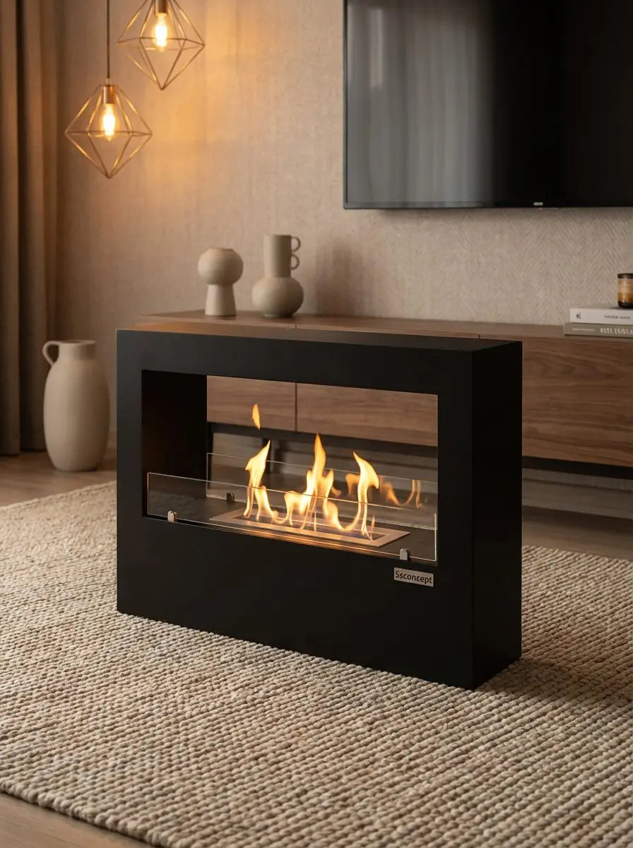 Valtea VistaFire Portable Taşınabilir Bioethanol Şömine ValteaHome